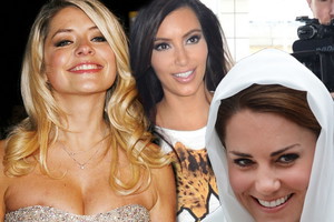 księżna Kate, Kim Kardashian, Holly Willoughby