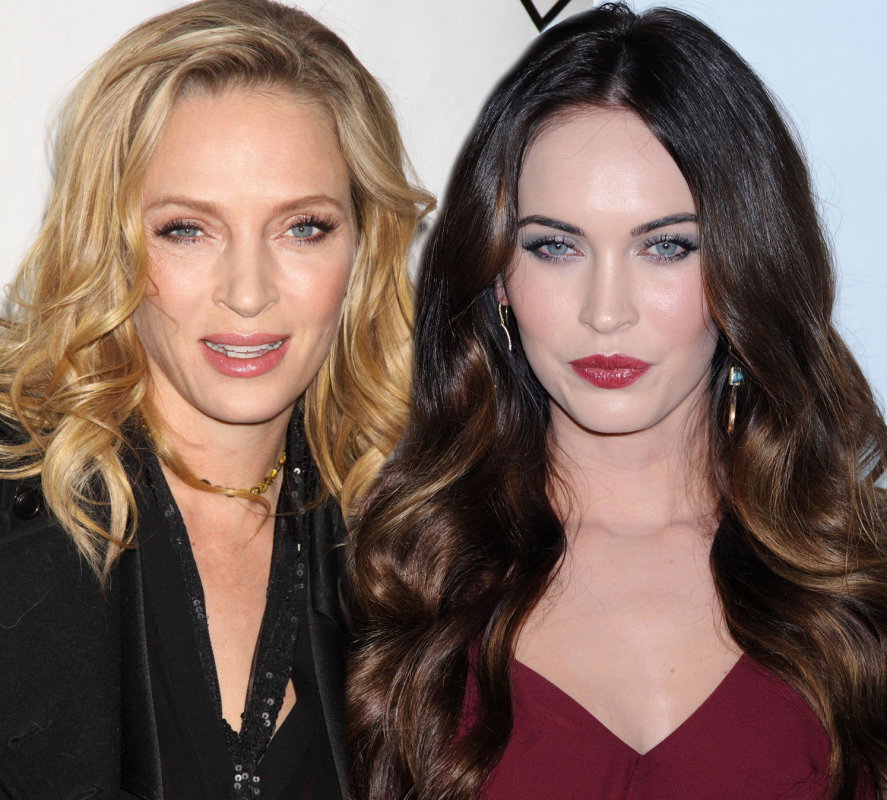 Uma Thurman i Megan Fox