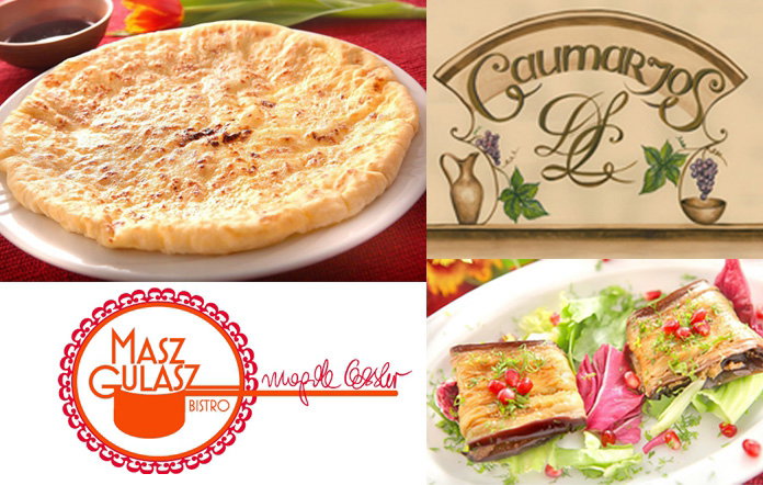 Bistro Masz Gulasz i Restauracja gruzińska Gaumarjos razem w Bistro Masz Gulasz