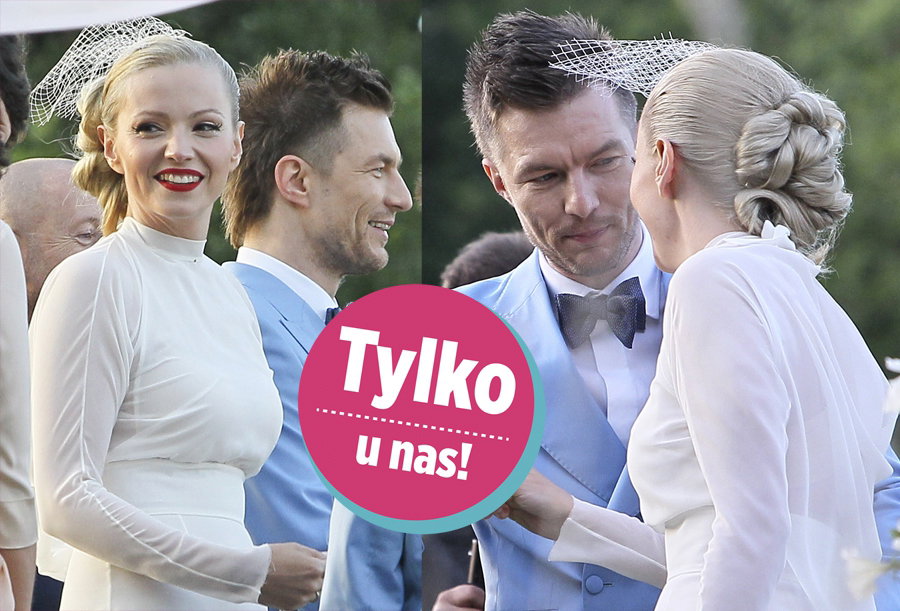 Adam Sztaba i Dorota Szelągowska