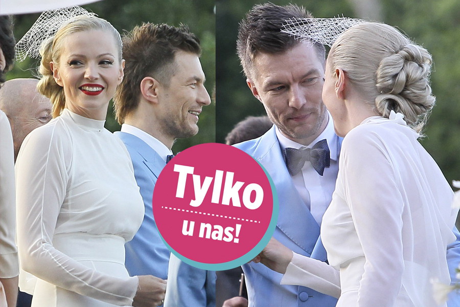 Adam Sztaba i Dorota Szelągowska