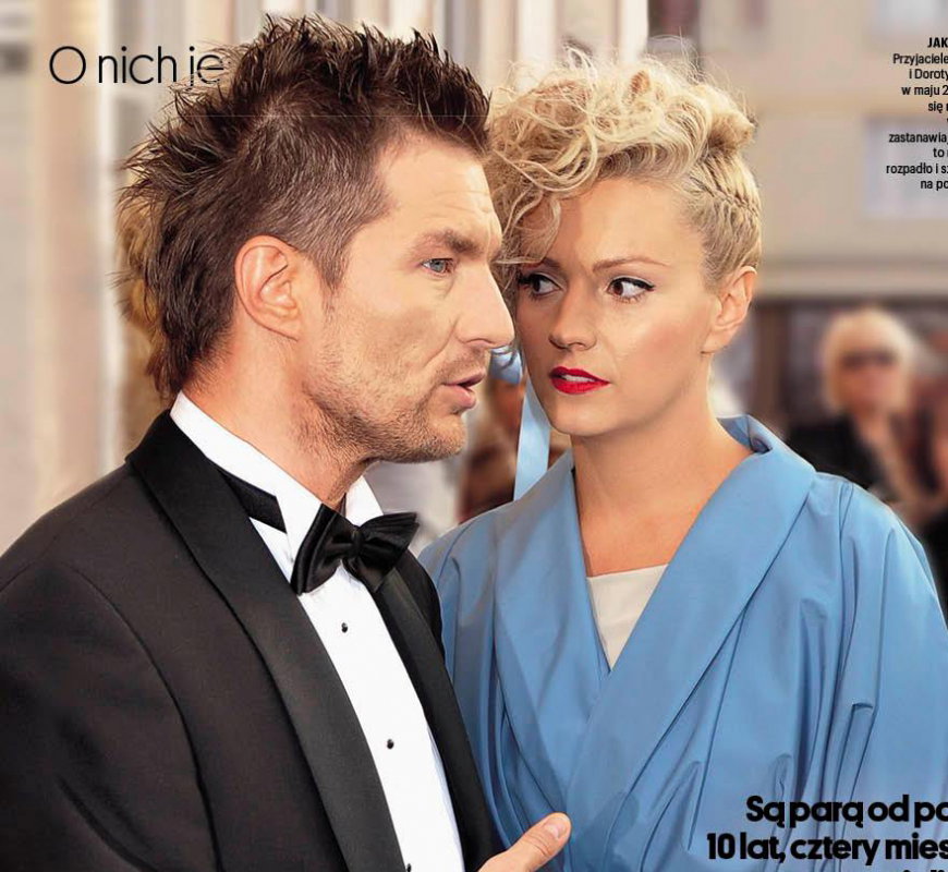 Adam Sztaba i Dorota Szelągowska
