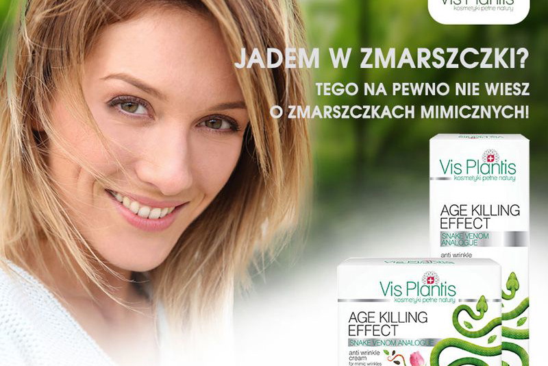 Krem do twarzy z jadem żmiji