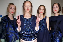 modelki na backstage