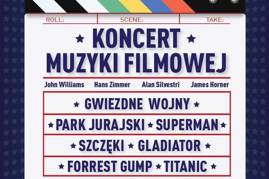 Wielki Koncert Muzyki Filmowej - 12 czerwca w Warszawie!