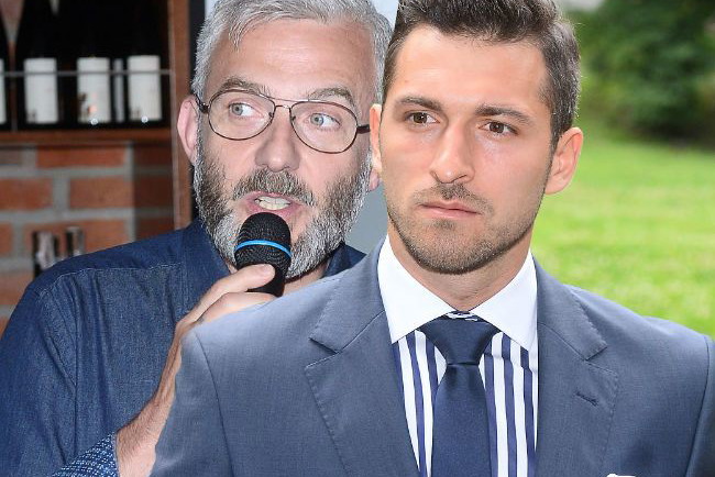 Rafał Maślak, Hubert Urbański na konferencji Szkoły Męskiego Stylu