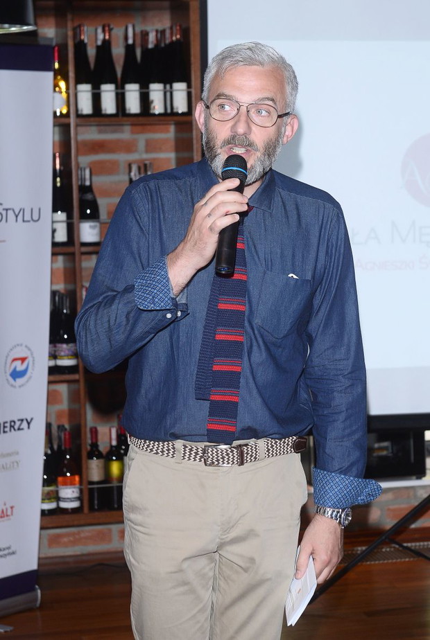 Hubert Urbański na konferencji Szkoły Męskiego Stylu