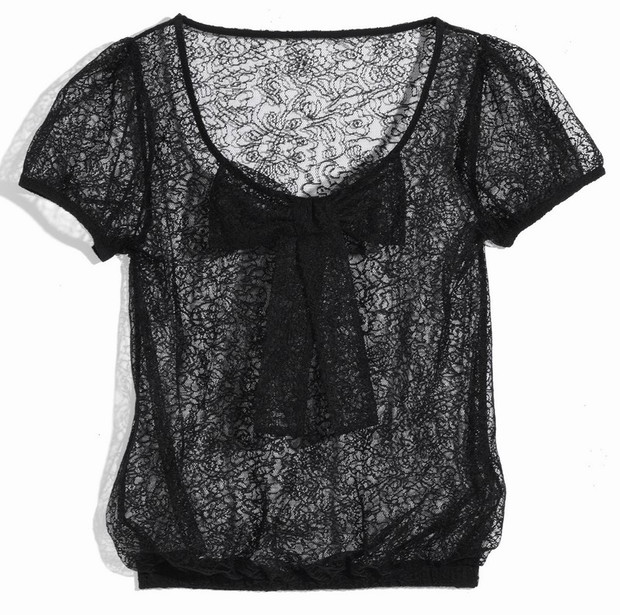 czarna bluzka Orsay - moda jesienna