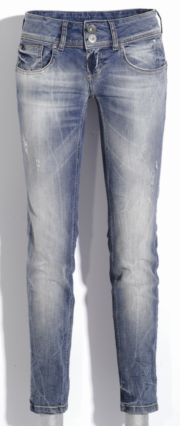 niebieskie jeansy Orsay - jesień/zima 2011/2012