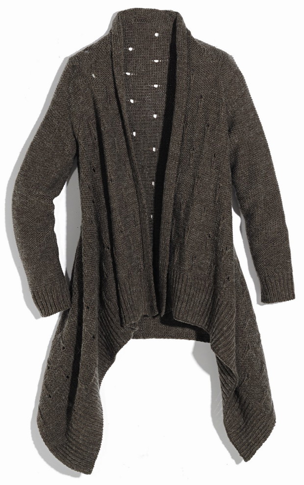 brązowy sweter Orsay - moda jesień/zima