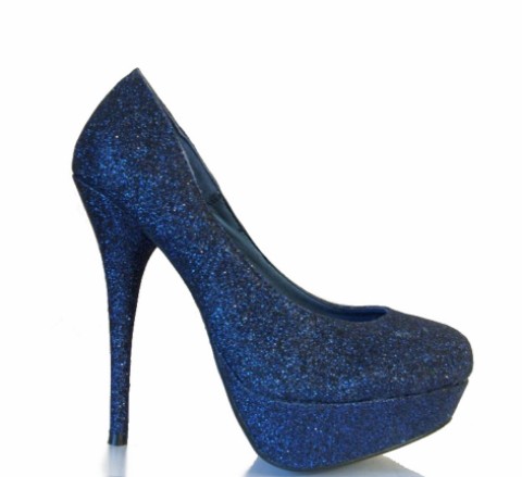 niebieski szpilki Stylowe buty - jesień/zima 2011/2012