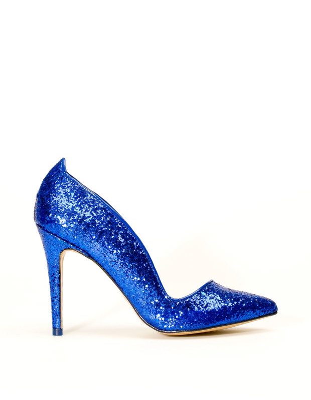 niebieskie szpilki Stradivarius - zima 2011/2012