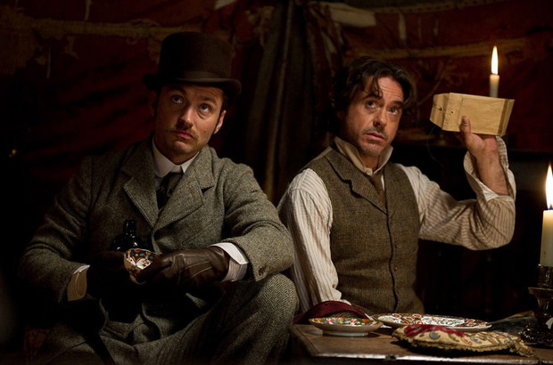 Robert Downey Jr., Jude Law - Sherlock Holmes: Gra cieni