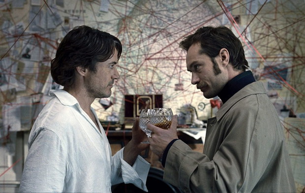 Robert Downey Jr., Jude Law - Sherlock Holmes: Gra cieni