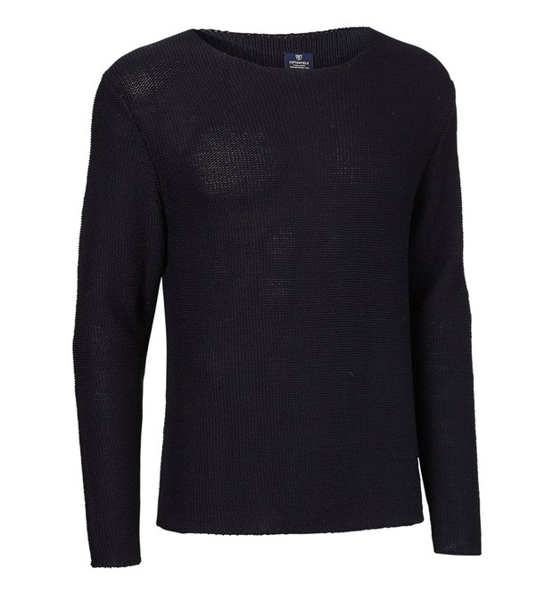 czarny sweter Cottonfield - moda wiosna/lato