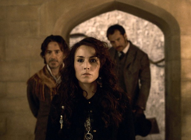 Noomi Rapace, Robert Downey Jr., Jude Law - Sherlock Holmes: Gra cieni