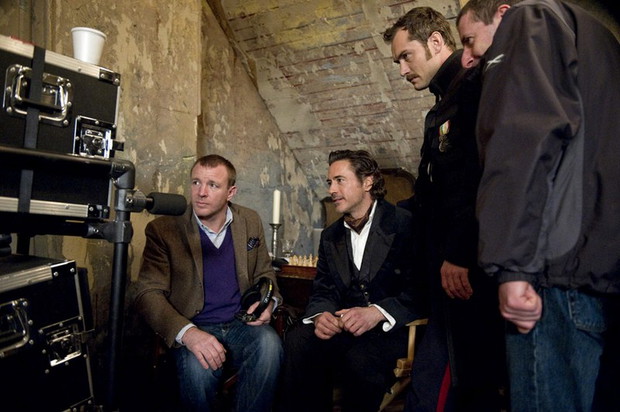Robert Downey Jr., Jude Law, Guy Ritchie - Sherlock Holmes: Gra cieni