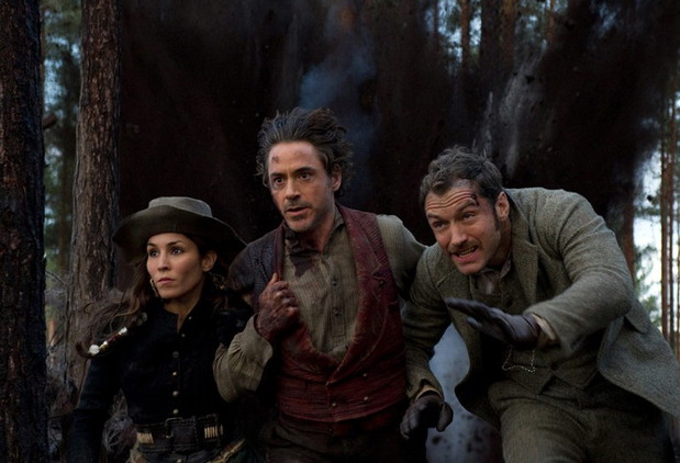 Robert Downey Jr., Jude Law, Noomi Rapace - Sherlock Holmes: Gra cieni