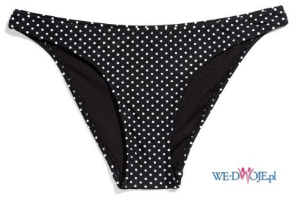 czarne bikini Reserved w groszki