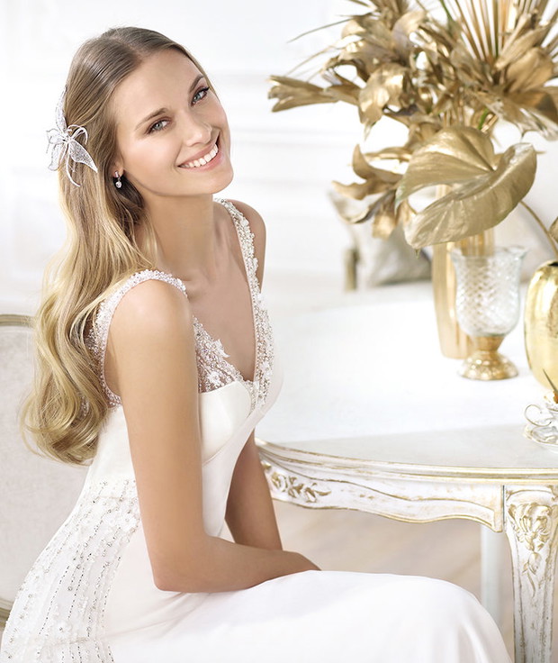 kwiat do włosów Pronovias