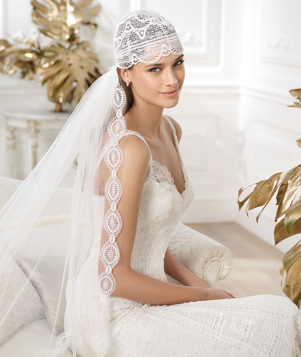 ozdoba do włosów Pronovias koronkowe