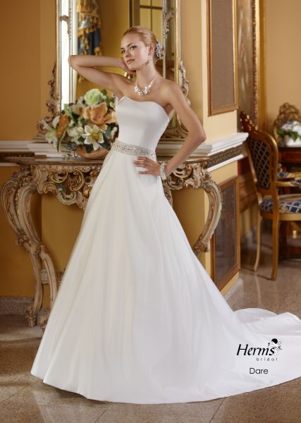 suknia ślubna Herms Bridal gładki
