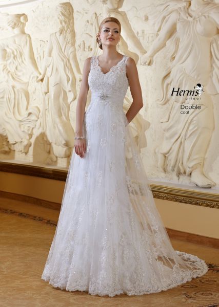 suknia ślubna Herms Bridal na ramiączkach