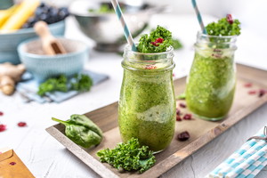 smoothie z jarmużem
