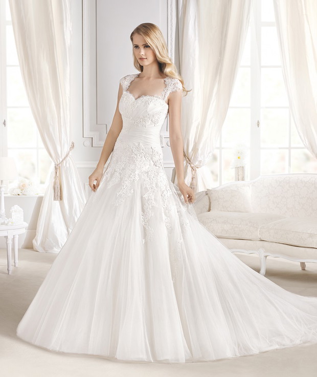 suknia ślubna La Sposa koronkowa