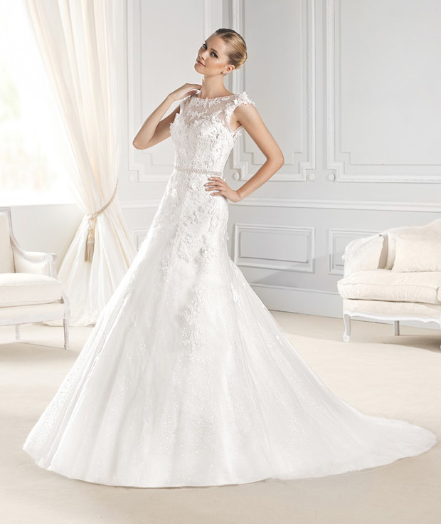 suknia ślubna La Sposa zabudowana