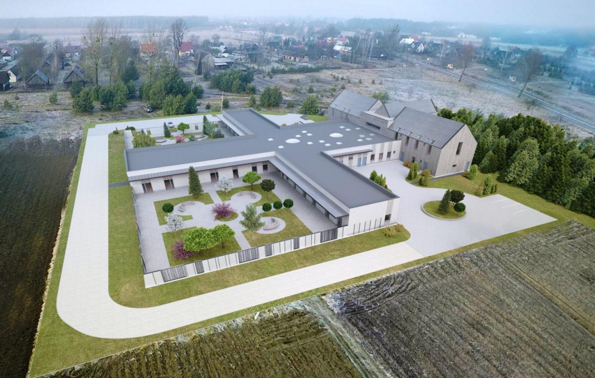Wizualizacja hospicjum