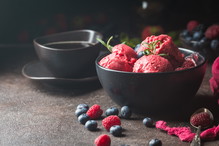 Sorbet malinowy