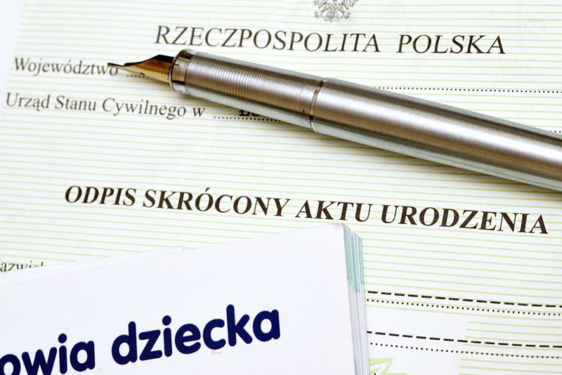 akt urodzenia