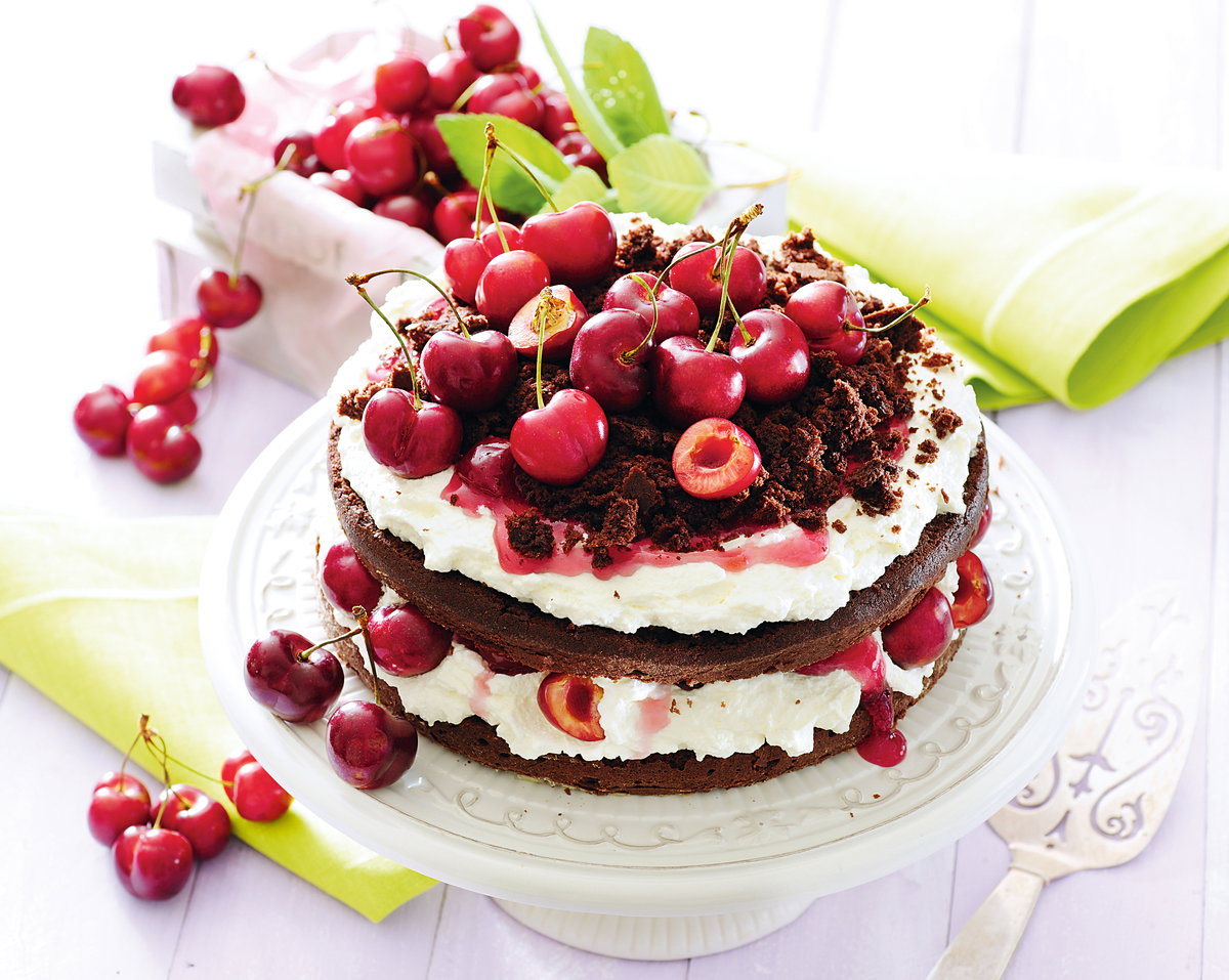 Tort czekoladowy czereśniowy