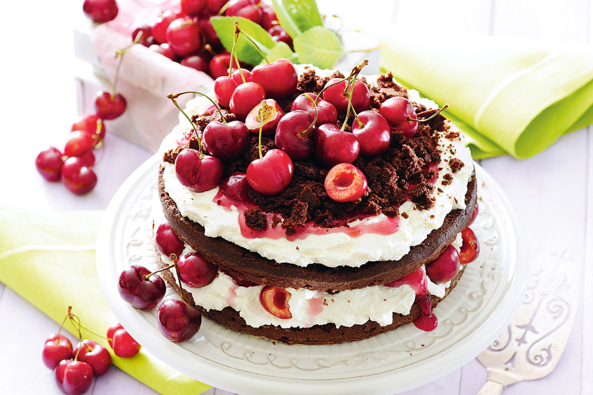 Tort czekoladowy czereśniowy
