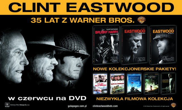 Filmowa kolekcja z Clintem Eastwoodem na DVD już od 11 czerwca!
