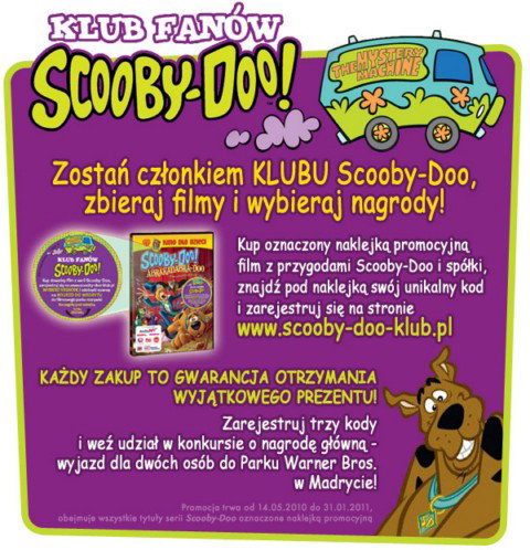 Wystartował Klub Scooby-Doo!