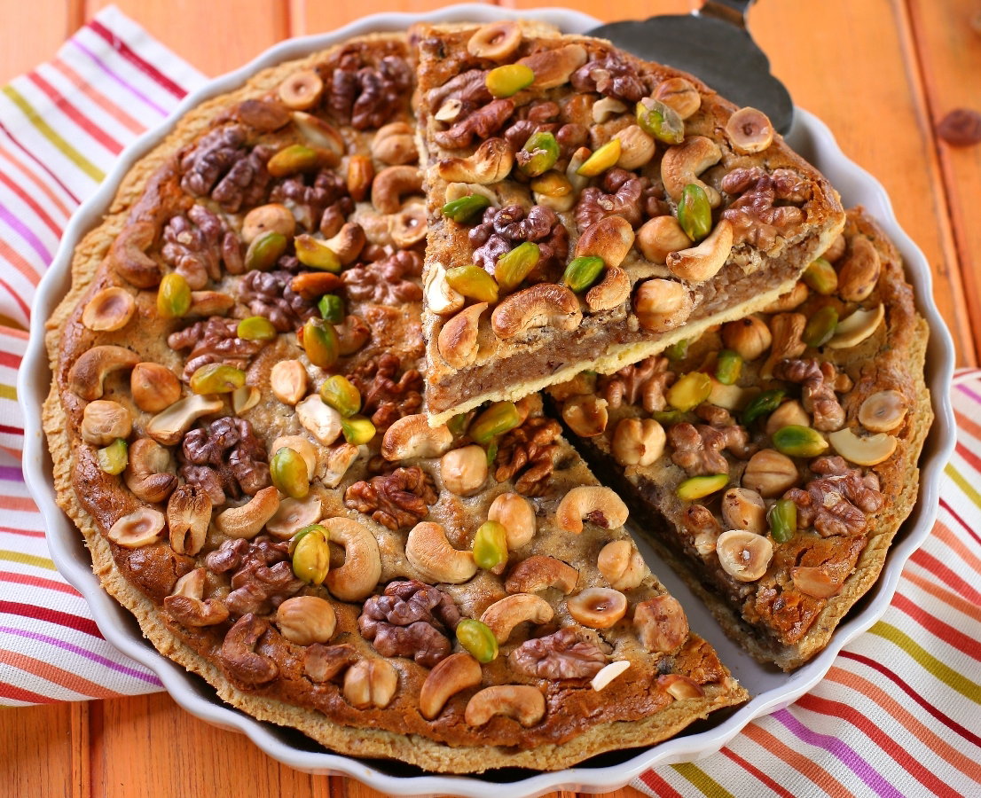 Tarta z orzechami