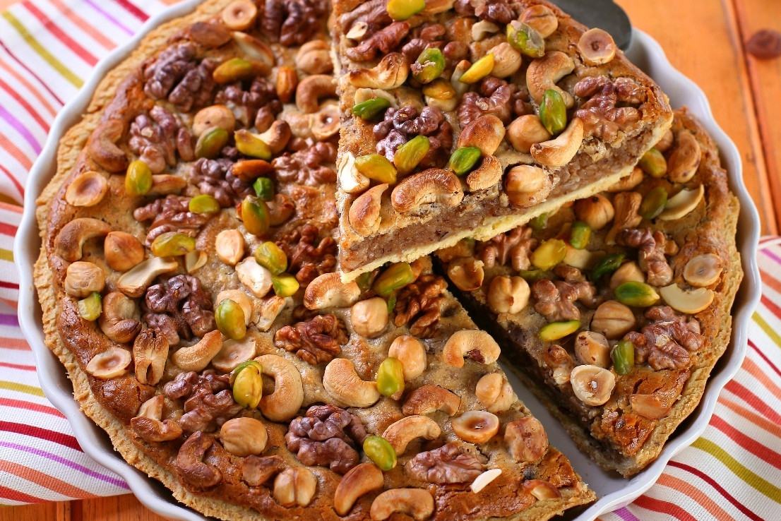 Tarta z orzechami