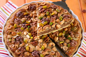 Tarta z orzechami