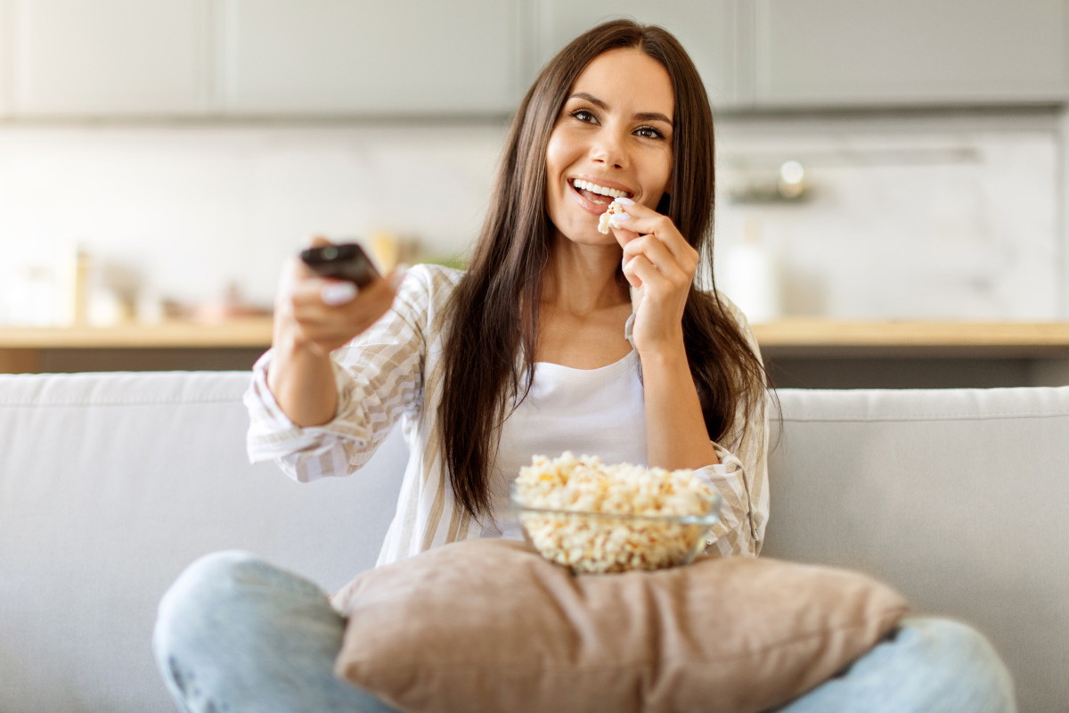 popcorn bez tłuszczu