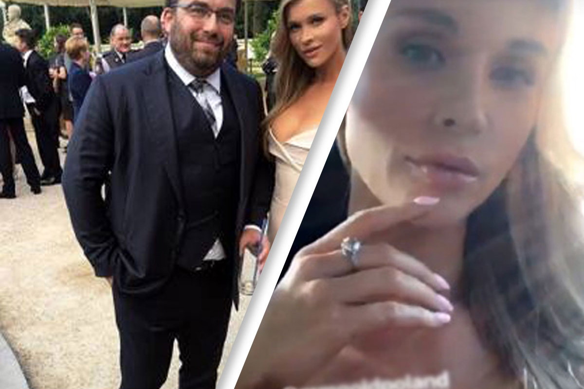 Joanna Krupa na przyjęciu w Łazienkach