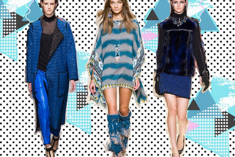 Nowy trend - kolor niebieski