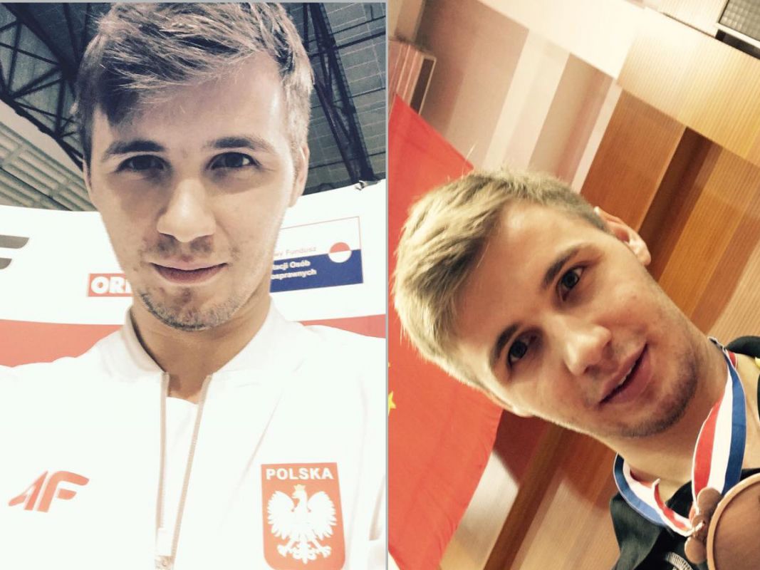 polski medalista paraolimpijski Piotr Grudzień