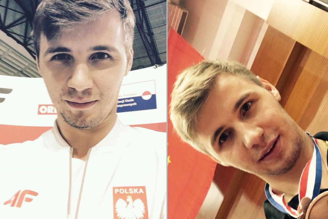 polski medalista paraolimpijski Piotr Grudzień