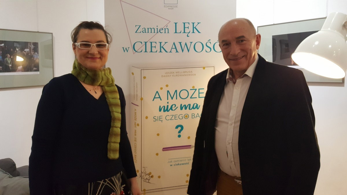 premiera książki A MOŻE NIE MA SIĘ CZEGO BAĆ? Leszka Mellibrudy i Dagny Kurdwanowskiej