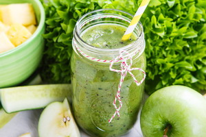 smoothie ze szpinakiem