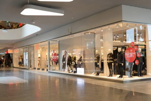 centrum handlowe, ubrania