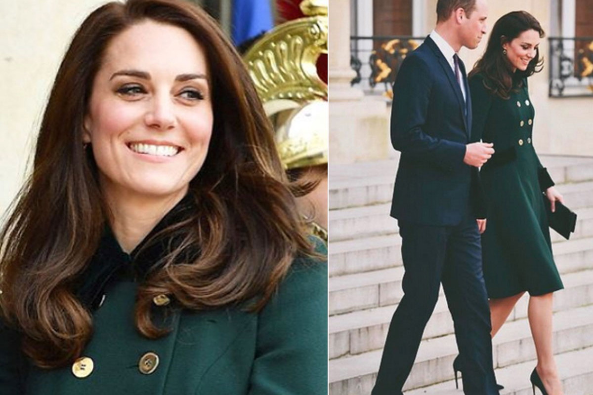 Ksieżna Kate z kopertówką polskiej marki