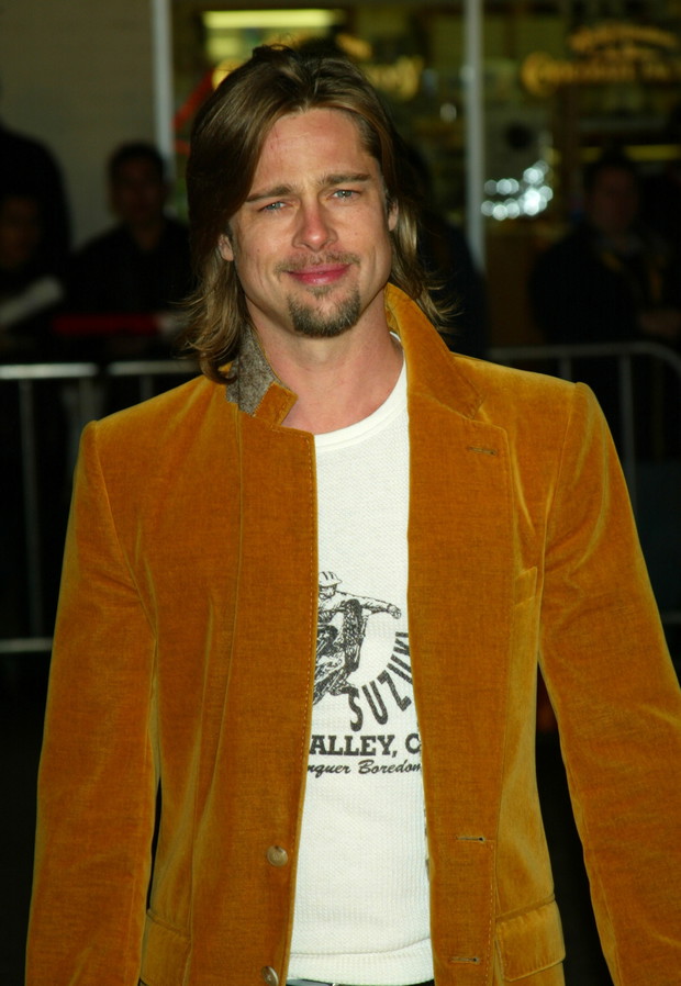 Brad Pitt z brodą